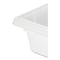 Rubbermaid Commercial Food/Tote Boxes, 3.5gal, 18w x 12d x 6h, White FG350900WHT - alternate 3